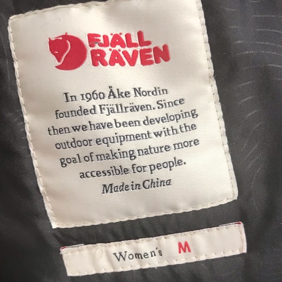 Fjallraven Nuuk Parka Grey Medium EUC!! - Picture 5 of 7